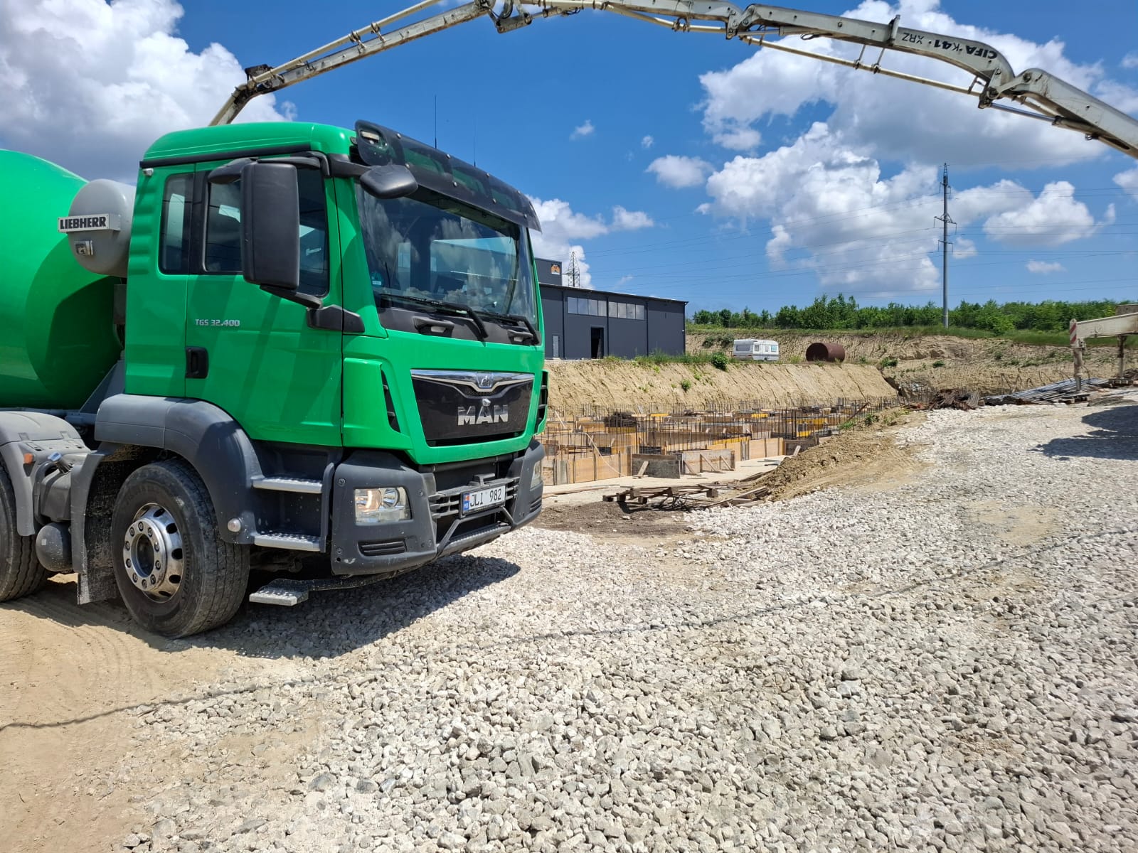 Autobetonieră DARSAN — livrare beton în Chișinău